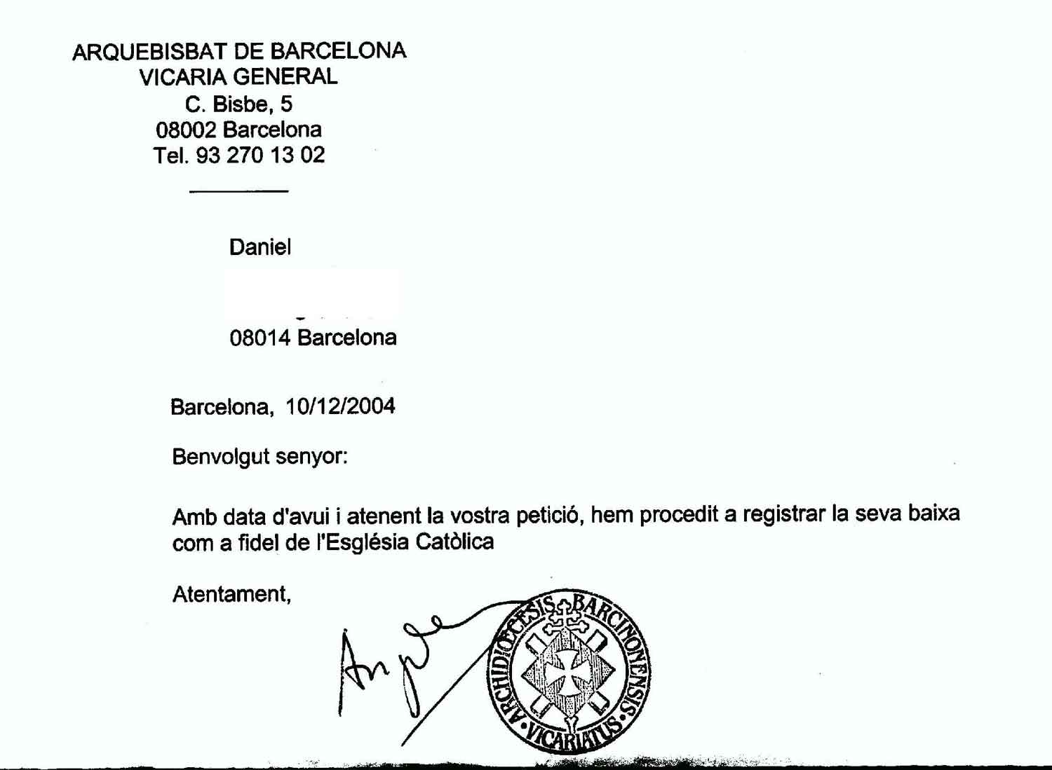 Instrucciones y formulario para apostatar (Web de Pepe Rodríguez) Instrucciones y formulario para apostatar (Web de Pepe Rodríguez)