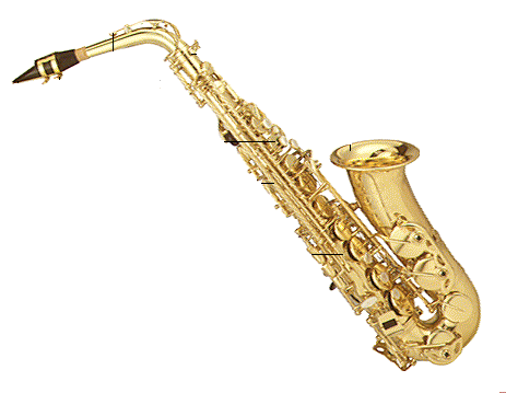 INSTRUMENTOS DE LA BANDA: Saxofón Soprano/Alto/Tenor/Barítono