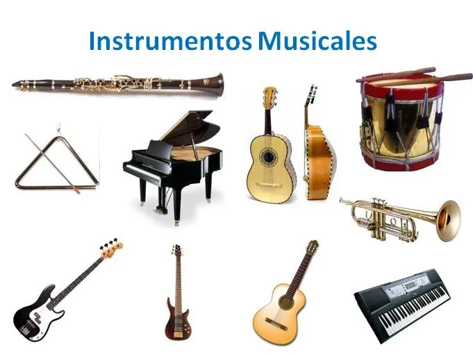 Cambiando Ideas sobre la Enseñanza del Español: INSTRUMENTOS MUSICALES