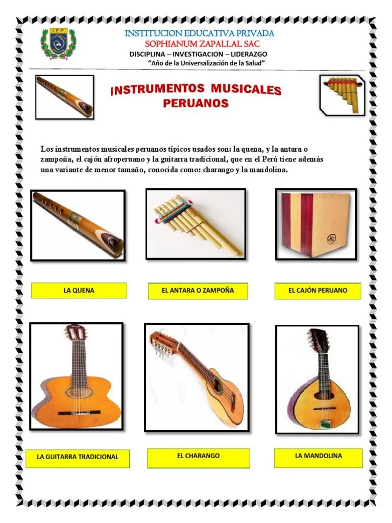 Los Instrumentos Musicales | PDF | Sonido | Producción musical