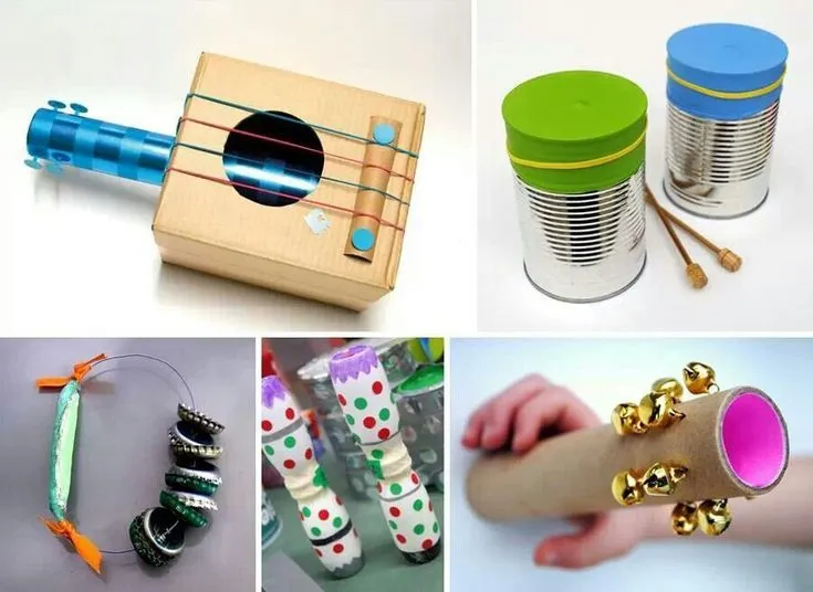 Instrumentos para niños | para juegos jardin | Pinterest