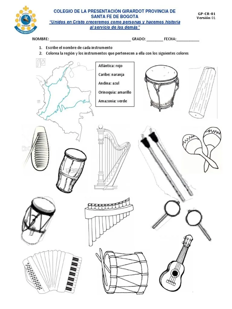 Instrumentos Por Regiones | PDF