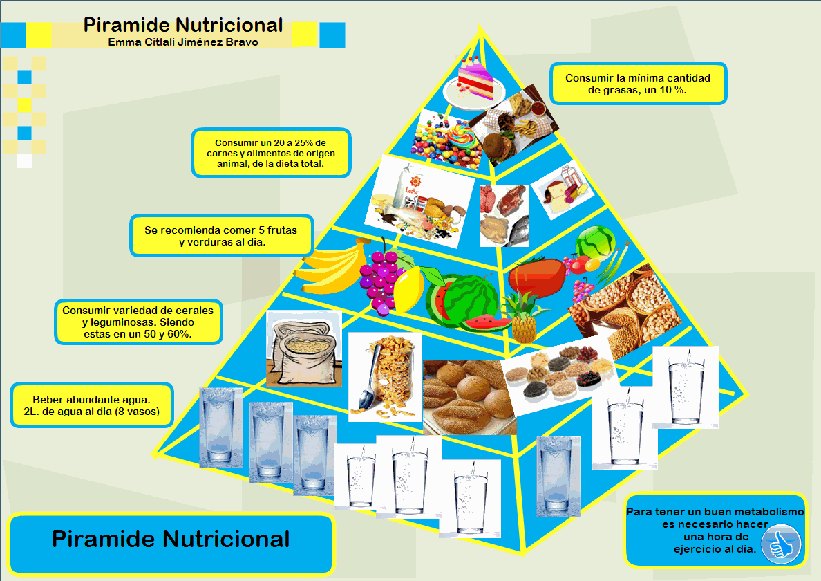 Dibujos pirámides alimenticias - Imagui