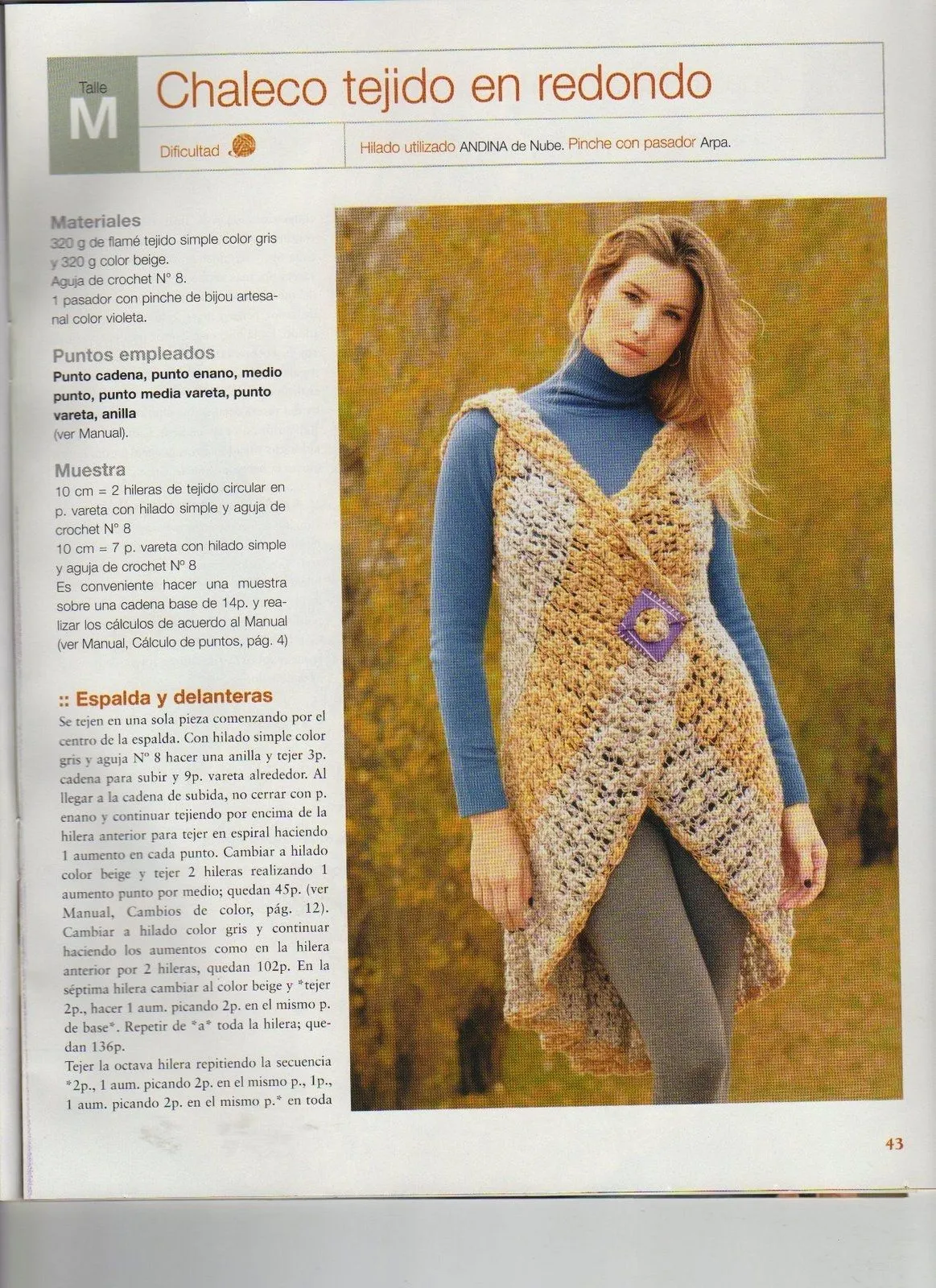 Chalecos circulares | Mi Rincon de Crochet | Página 4