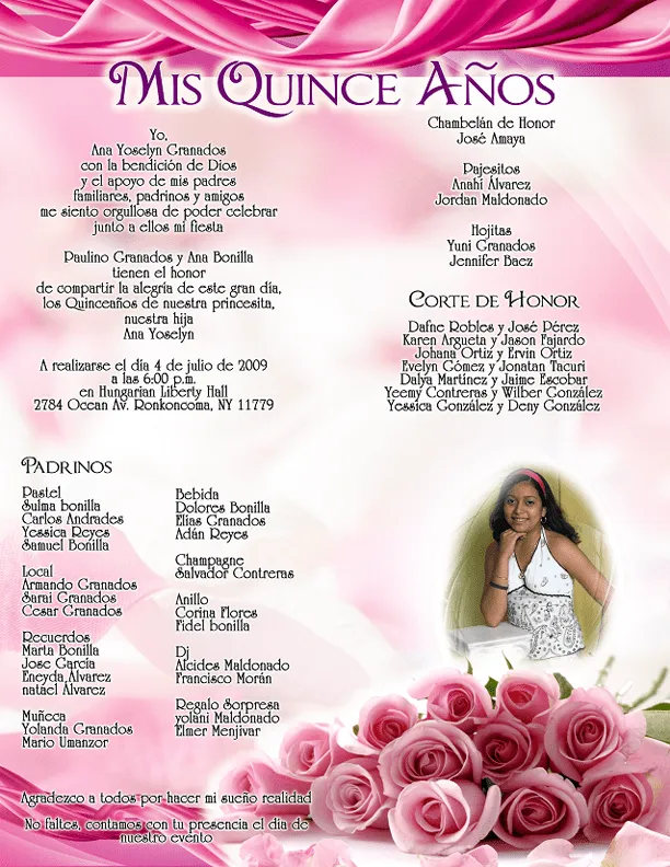 para tu invitación de 15 ó 16 Años en color rosado. Acompáñalo de ... para tu invitación de 15 ó 16 Años en color rosado. Acompáñalo de ...