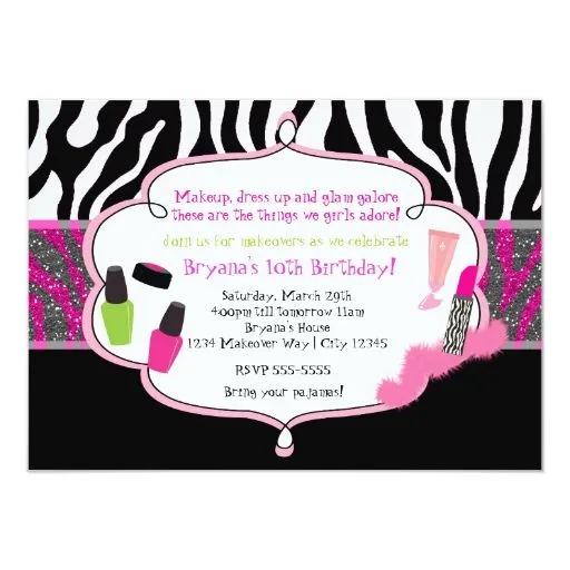 Invitación de la fiesta de cumpleaños de la cebra | Zazzle