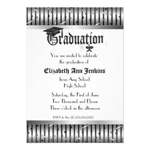 Como hacer una invitación para graduación de kinder - Imagui Como hacer una invitación para graduación de kinder - Imagui