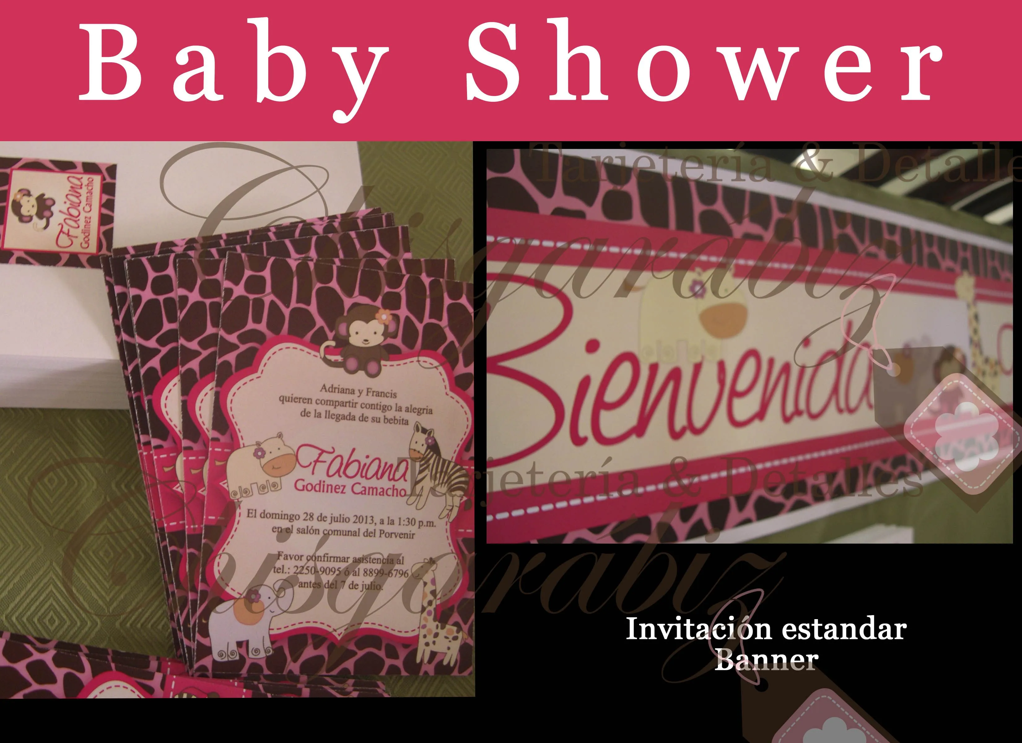 Invitación y todo lo que necesitas para el te de canastilla esta en Chisgarábiz, ubicado en san josé COSTA RICA, tel 2235-8132 / chisgarabiz@gmail.com. Invitación y todo lo que necesitas para el te de canastilla esta en Chisgarábiz, ubicado en san josé COSTA RICA, tel 2235-8132 / chisgarabiz@gmail.com.