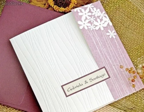 invitaciones 15 on Pinterest | Handmade Wedding Invitations ...