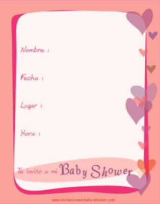 Invitaciones para Baby Shower | Embarazo-Online