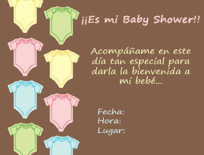 Tarjetas de agradecimiento de baby shower - Imagui