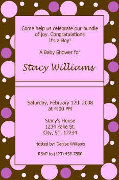 Más invitaciones para baby shower niña | Fiesta101