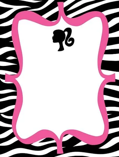 Invitaciones de Barbie para un cumpleaños infantil Invitaciones de Barbie para un cumpleaños infantil