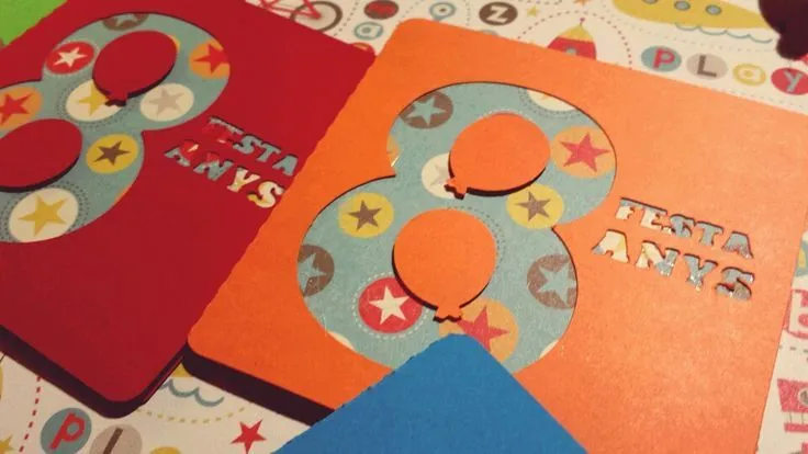 Invitaciones cumpleaños scrapbook | tarjetas | Pinterest | Scrapbook