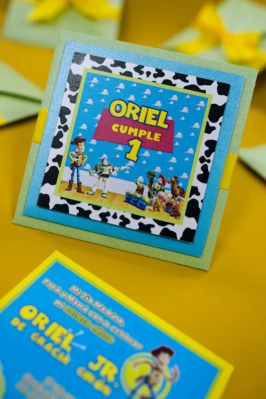Invitaciones cumpleaños Tema de Toy Story | toy story | Pinterest ...