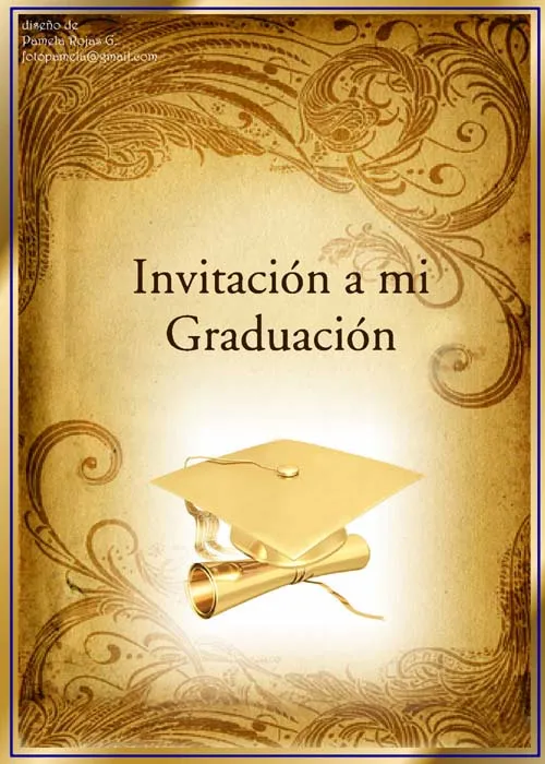 Fondos para invitaciones de graduación - Imagui