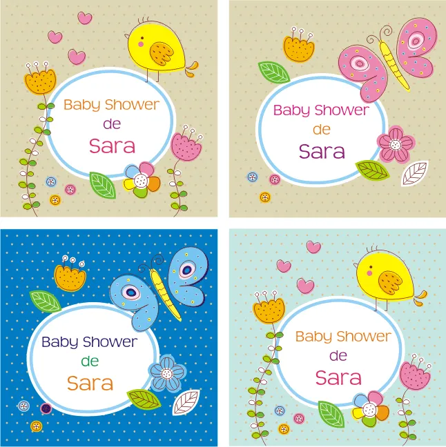 Tarjetas para baby shower personalizables gratis - Imagui
