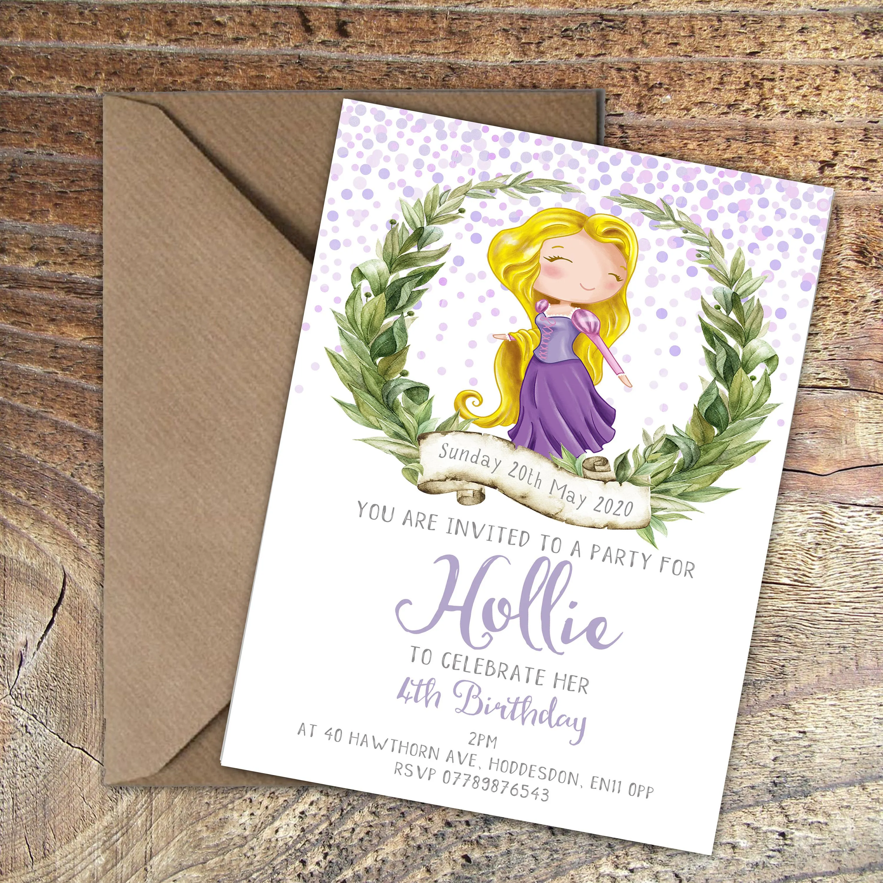 Invitaciones impresas de cumpleaños de la princesa Rapunzel - Etsy México Invitaciones impresas de cumpleaños de la princesa Rapunzel - Etsy México