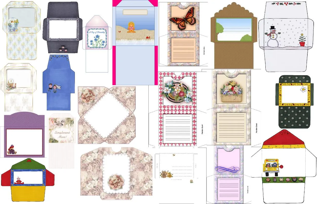 ... DE PANCHITA: SOBRES PARA INVITACIONES Y TARJETAS DE SALUDO ... DE PANCHITA: SOBRES PARA INVITACIONES Y TARJETAS DE SALUDO