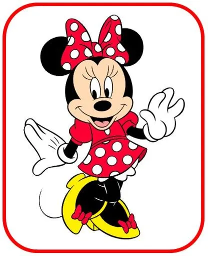 Invitaciónes Minnie Mouse roja - Imagui