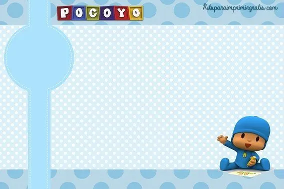 invitaciones pocoyo - Buscar con Google | INVITACIONES POCOYO ...