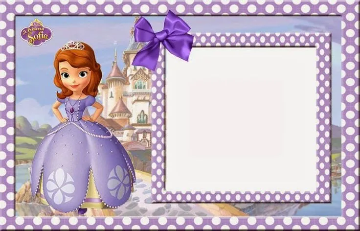 Invitaciones de Princesa Sofia para Imprimir Gratis. | disney fun ...
