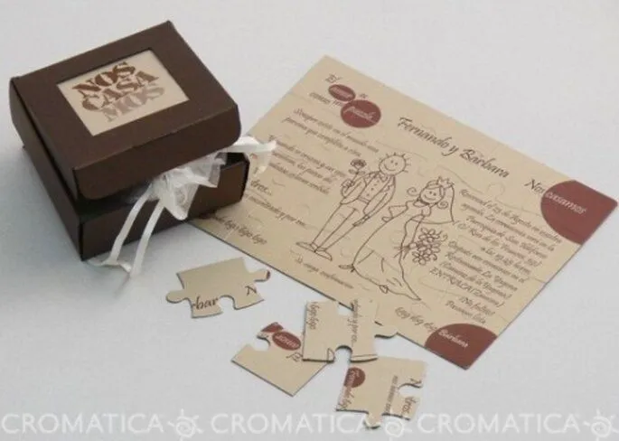 Inspiradoras ideas para una invitación original de boda Inspiradoras ideas para una invitación original de boda