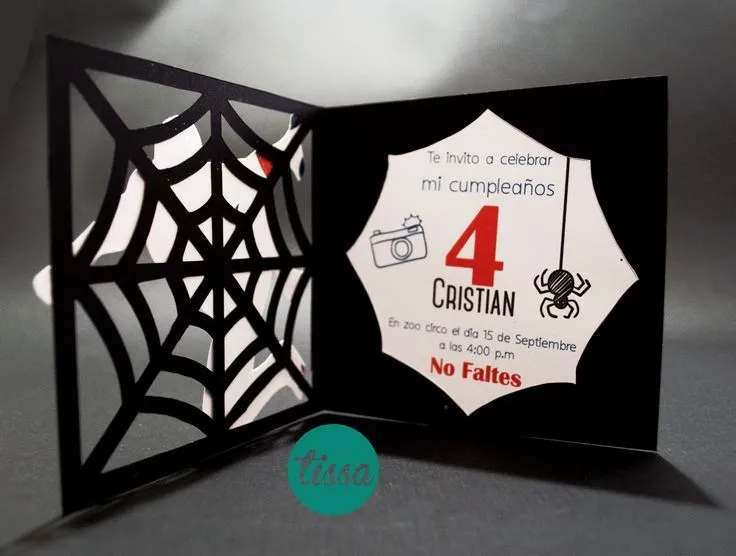 Invitaciones de Spider Man #spiderman #invitacion #hombrearaña ...