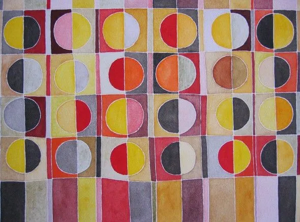 IORDANOFF Pintura abstracta - Cuadro abstracto y dibujo. Obra: 24 ...
