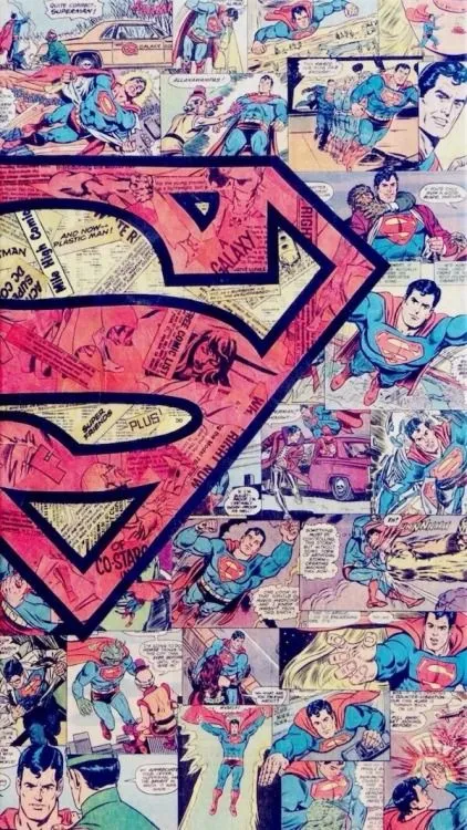 iPhone Wallpapers (Superman comic wallpaper)