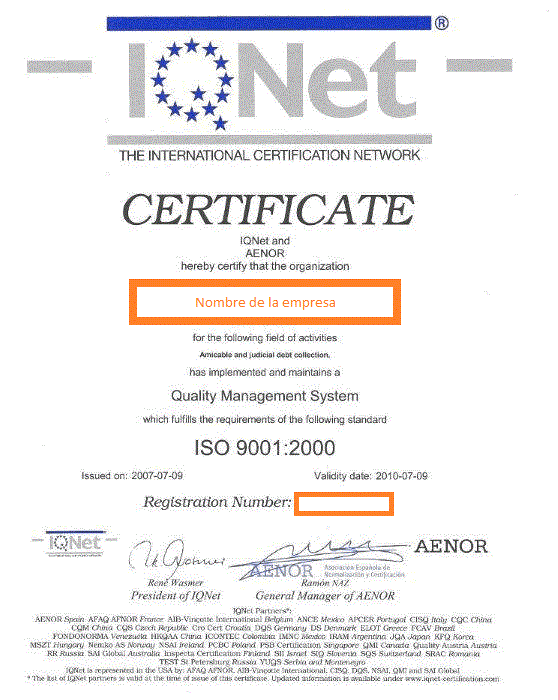 Qué es IQNet? – Los certificados IQNet | PDCA Home