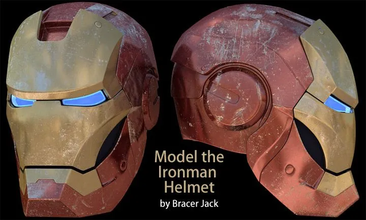 Model the Ironman Helmet - CGArena