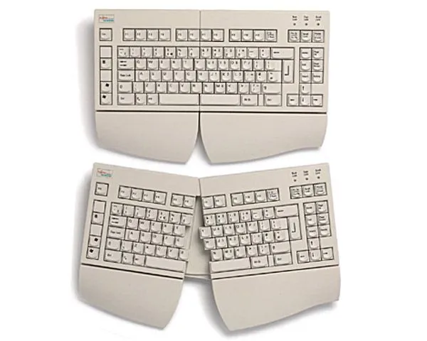 islaBit – KBPC E, teclado de Fujitsu que se divide en dos islaBit – KBPC E, teclado de Fujitsu que se divide en dos
