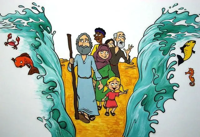 Los Israelitas cruzan el mar Rojo | MINISTERIO INFANTIL Nv