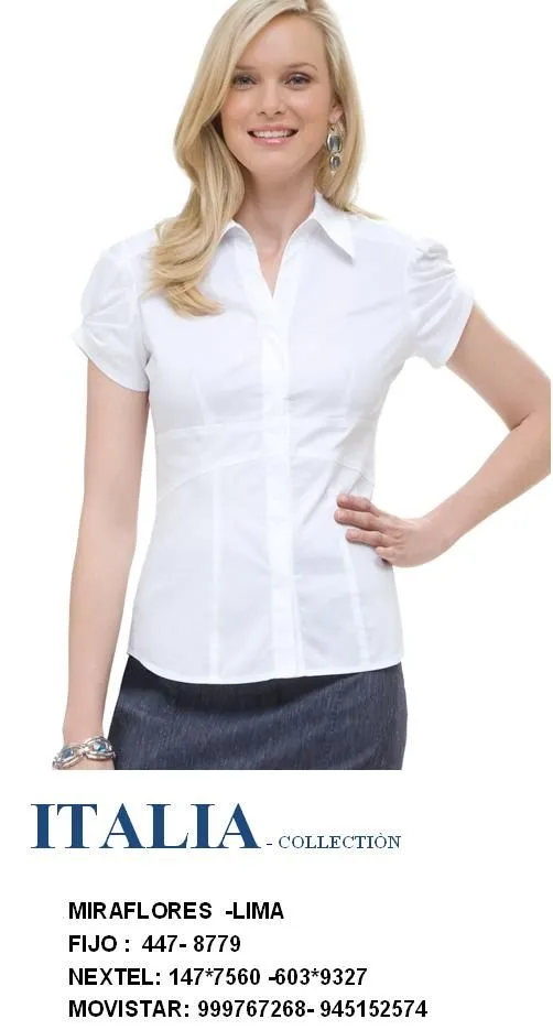 Modelos de camisas para uniformes de oficina - Imagui