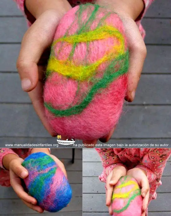 Como hacer jabón de fieltro con niños | Manualidades Infantiles Como hacer jabón de fieltro con niños | Manualidades Infantiles
