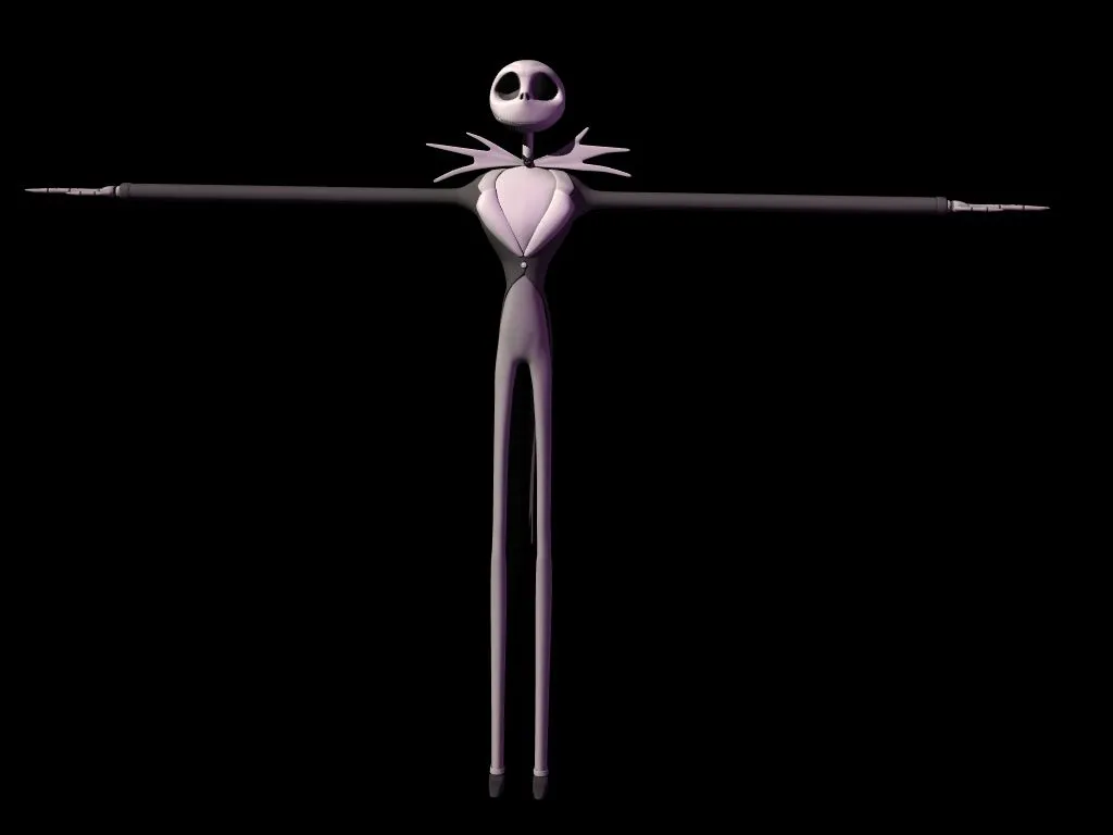 Jack Skellington 3d model by ~UpsilonEexe on deviantART Jack Skellington 3d model by ~UpsilonEexe on deviantART