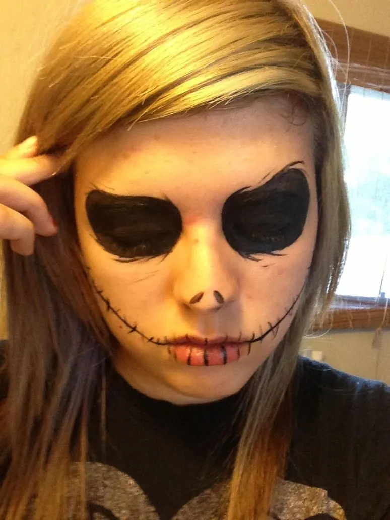 Jack skellington makeup by PunkxDemon96 on DeviantArt Jack skellington makeup by PunkxDemon96 on DeviantArt