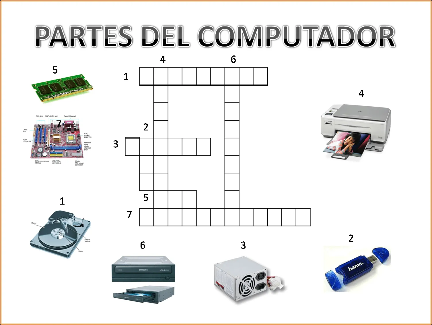JARDÍN MI ALEGRE DESPERTAR: TAREITA PARTES DEL COMPUTADOR JARDÍN MI ALEGRE DESPERTAR: TAREITA PARTES DEL COMPUTADOR