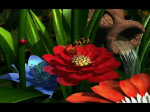 Jardin de flores 3D.flv - YouTube