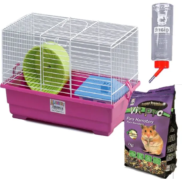 Jaula Para Hamster Nº2 Kit Completa, MascotaPlanet.com