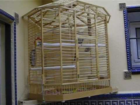 jaula de madera de andres - YouTube