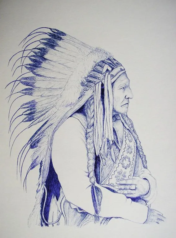 Dibujos de indios americanos - Imagui