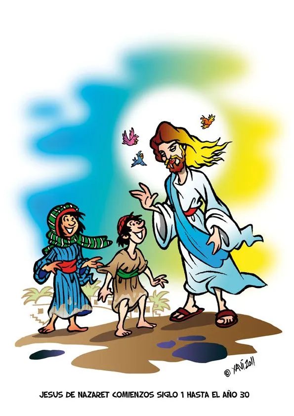 Jesus en caricatura - Imagui
