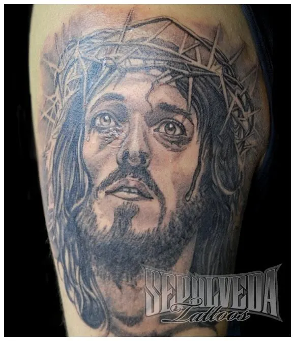 Jesus Christ tattoo tatuaje de Jesucristo by Victor Sepulveda www ...