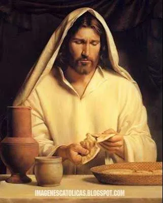 jesus con el pan caliz ostia demonio se le aparece a jesus en el ... jesus con el pan caliz ostia demonio se le aparece a jesus en el ...