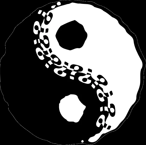 Jin-jang Yin-yang Clip Art at Clker.com - vector clip art online ... Jin-jang Yin-yang Clip Art at Clker.com - vector clip art online ...
