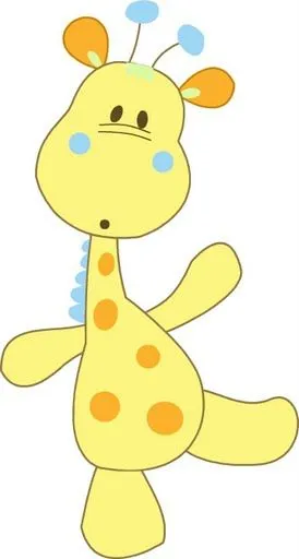 Baby shower jirafa dibujo - Imagui