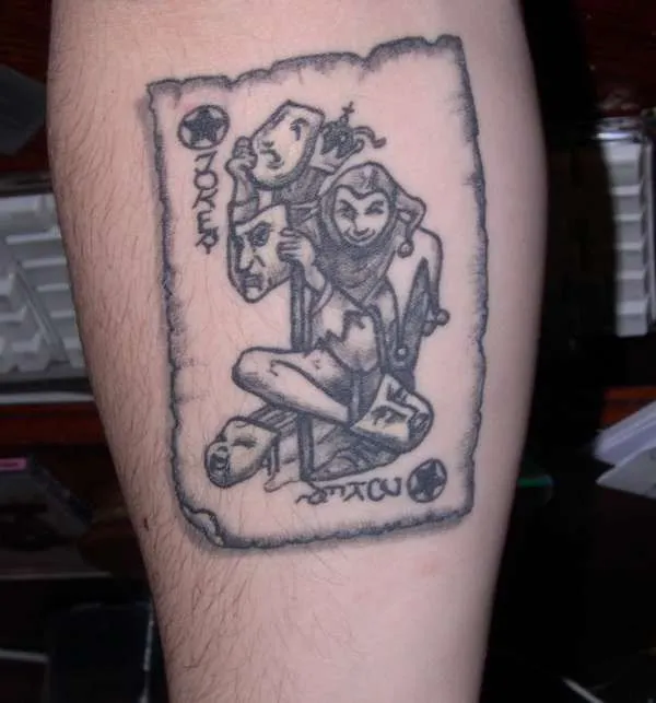 joker tattoo | Poker Tattoo | Pinterest | Joker Tattoos, Jokers ...