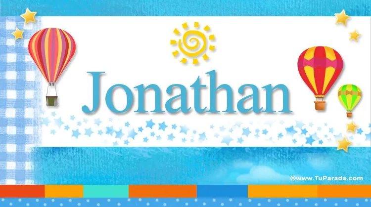 Jonathan, significado del nombre Jonathan, nombres